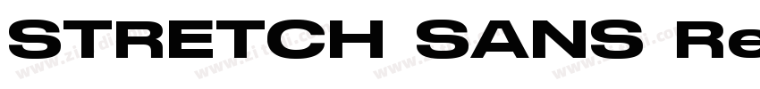STRETCH SANS Regular字体转换